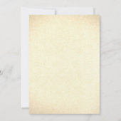 Leuke en creatieve huwelijksuitnodigingen kaart (Achterkant)