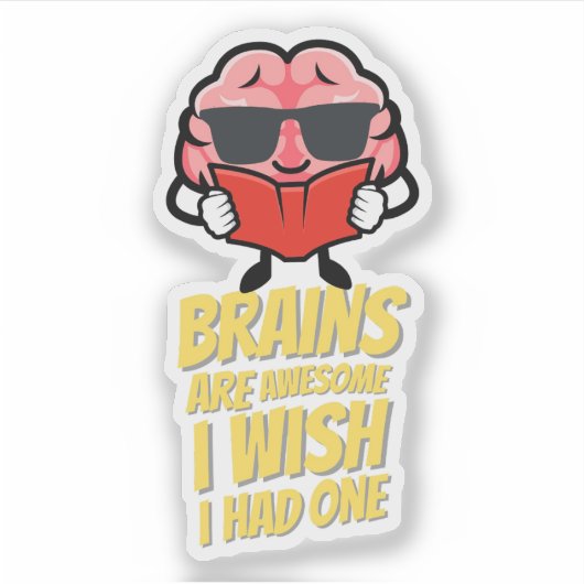 Leuke en eigenzinnige Sticker (Voorkant)