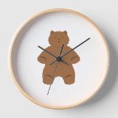 Leuke en esthetisch ontworpen wandklok (Voorkant)