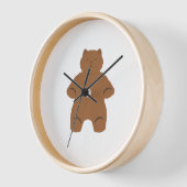 Leuke en esthetisch ontworpen wandklok (Hoek)