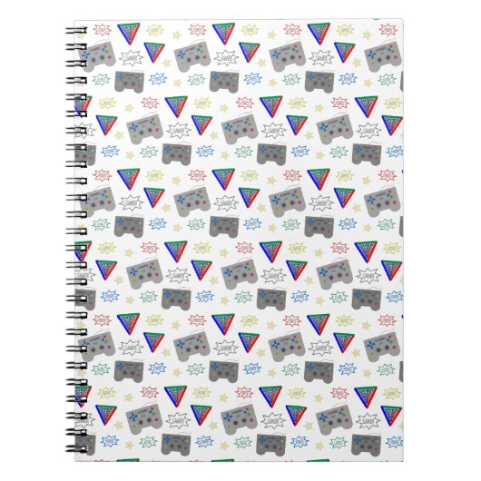 Leuke en Fancy 3 System Gamer Notitieboek (Voorkant)