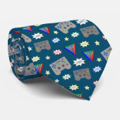 Leuke en Fancy 3 System Gamer Stropdas (Opgerold)