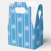 Leuke en Fancy Blauwe Sneeuwvlok Bedankdoosjes (Geopend)