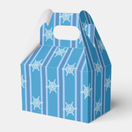 Leuke en Fancy Blauwe Sneeuwvlok Bedankdoosjes