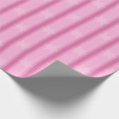 Leuke en Fancy Blauwe Sneeuwvlok Cadeaupapier (Hoek)