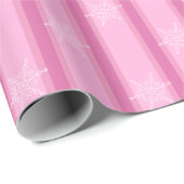 Leuke en Fancy Blauwe Sneeuwvlok Cadeaupapier (Rol Hoek)