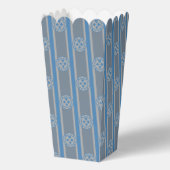 Leuke en Fancy Blue Grey Poker Chip Popcorn Bedankdoosjes (Voorkant)