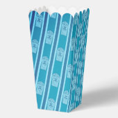 Leuke en Fancy Blue Popcorn Bedankdoosjes (Achterkant)