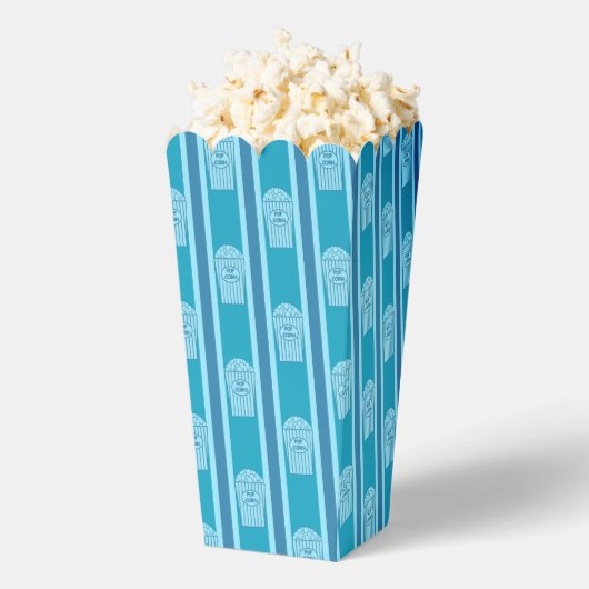 Leuke en Fancy Blue Popcorn Bedankdoosjes (Popped)