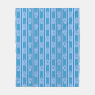 Leuke en Fancy Blue Popcorn Fleece Deken