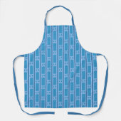 Leuke en Fancy Blue Pretzel Schort (Voorkant)