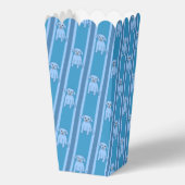 Leuke en Fancy Blue Puppy Popcorn Bedankdoosjes (Achterkant)