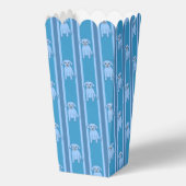 Leuke en Fancy Blue Puppy Popcorn Bedankdoosjes (Voorkant)