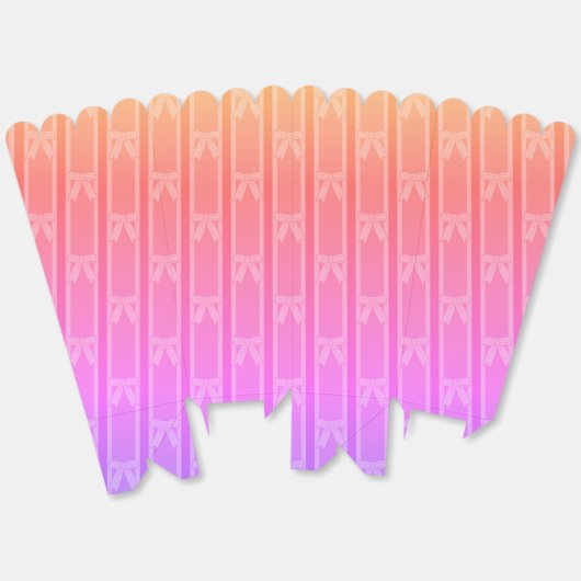 Leuke en Fancy Bow Popcorn Bedankdoosjes (Ongevouwen)