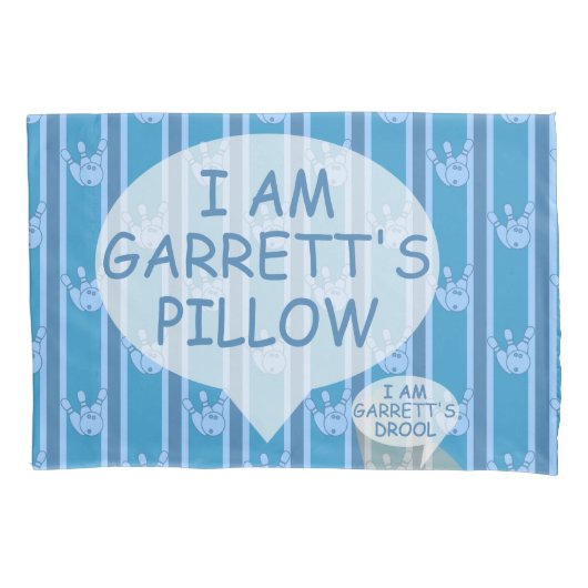 Leuke en Fancy  Bowling Kussensloop (Voorkant)