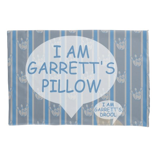 Leuke en Fancy  Bowling Kussensloop (Voorkant)