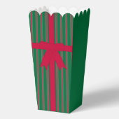 Leuke en Fancy Christmas Bow Popcorn Bedankdoosjes (Achterkant)