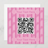 Leuke en Fancy Detective QR Code Kaart (Voorkant / Achterkant)