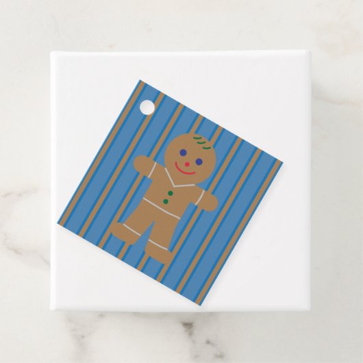 Leuke en Fancy Gingerbread Man Bedankjes Labels (In situ)