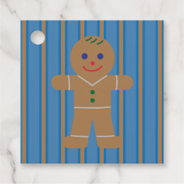 Leuke en Fancy Gingerbread Man Bedankjes Labels
