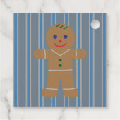 Leuke en Fancy Gingerbread Man Bedankjes Labels (Achterkant)