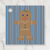 Leuke en Fancy Gingerbread Man Bedankjes Labels (Voorkant)