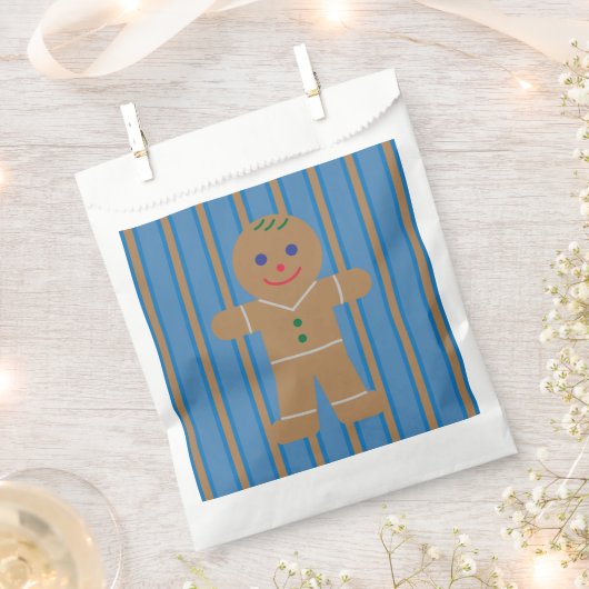 Leuke en Fancy Gingerbread Man Bedankzakje (Geknipt)