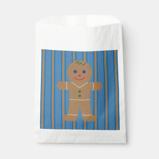 Leuke en Fancy Gingerbread Man Bedankzakje (Voorkant)