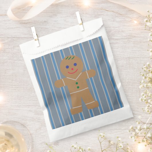 Leuke en Fancy Gingerbread Man Bedankzakje (Geknipt)