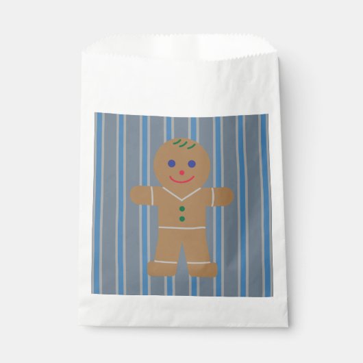 Leuke en Fancy Gingerbread Man Bedankzakje (Voorkant)