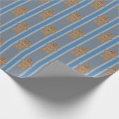 Leuke en Fancy Gingerbread Man Cadeaupapier (Hoek)
