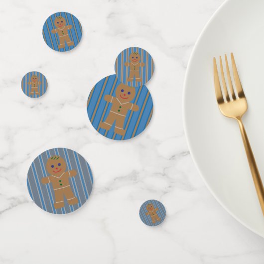 Leuke en Fancy Gingerbread Man Confetti (Groep)