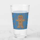 Leuke en Fancy Gingerbread Man Glas (Achterkant)
