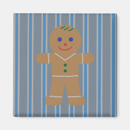 Leuke en Fancy Gingerbread Man Magneet