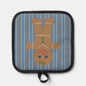 Leuke en Fancy Gingerbread Man Pannenlap (Voorkant)