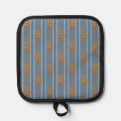 Leuke en Fancy Gingerbread Man Pannenlap (Voorkant)