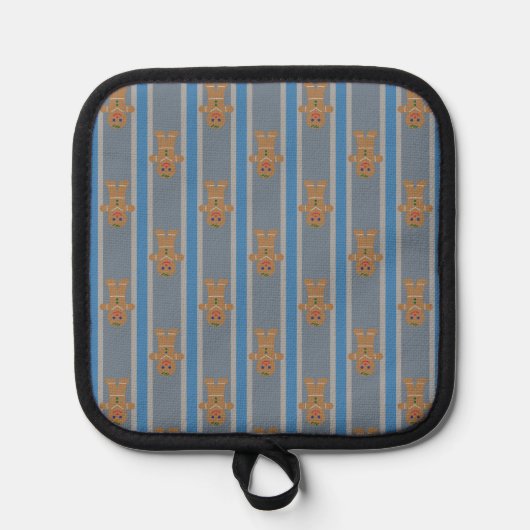 Leuke en Fancy Gingerbread Man Pannenlap (Voorkant)