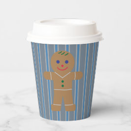 Leuke en Fancy Gingerbread Man Papieren Bekers