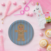 Leuke en Fancy Gingerbread Man Papieren Bordje (Feest)