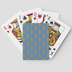 Leuke en Fancy Gingerbread Man Pokerkaarten