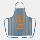 Leuke en Fancy Gingerbread Man Schort (Voorkant)