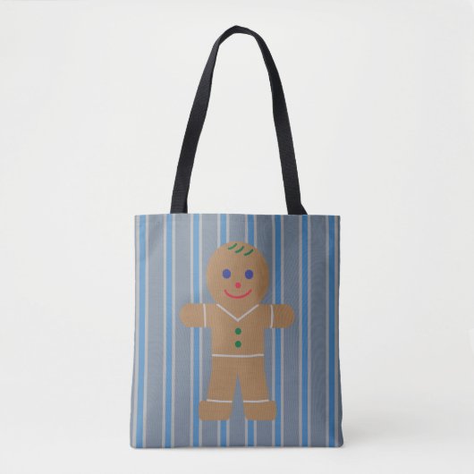 Leuke en Fancy Gingerbread Man Tote Bag (Voorkant)