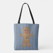 Leuke en Fancy Gingerbread Man Tote Bag (Achterkant)