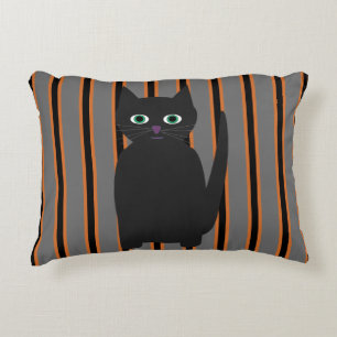 Leuke en Fancy Halloween Black Cats Accent Kussen
