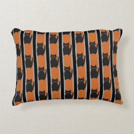 Leuke en Fancy Halloween Black Cats Accent Kussen
