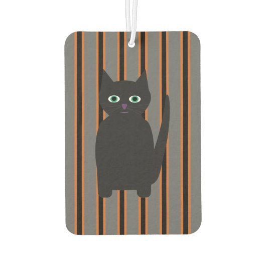 Leuke en Fancy Halloween Black Cats Luchtverfrisser (Achterkant)