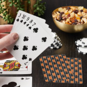 Leuke en Fancy Halloween Black Cats Pokerkaarten (Insitu)