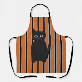 Leuke en Fancy Halloween Black Cats Schort