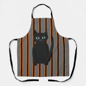 Leuke en Fancy Halloween Black Cats Schort (Voorkant)