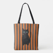 Leuke en Fancy Halloween Black Cats Tote Bag (Achterkant)